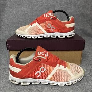 On Cloudflow Rust Rose Mesh Athletic Road Running Shoes Womens Size 10.5 US